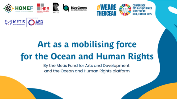 Panel "Art as a mobilising force for the Ocean and Human Rights" dans le cadre de l’UNOC 3